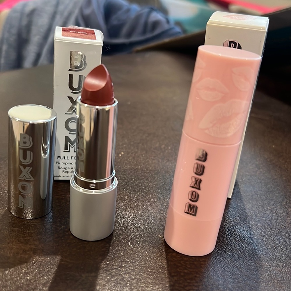 NIB! Buxom plumping lip balm and plumping lipstick